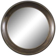 Bronze Round Wall Mirror 34