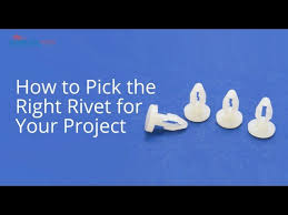How To Pick The Right Rivet For Your