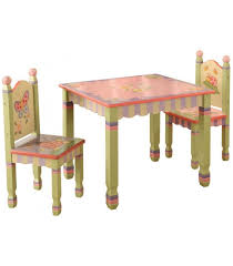 Kids Table And Chair Set Magic Garden