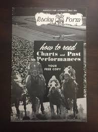Vintage 1960s Daily Racing Form How To Read Horse Racing