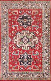 geometric kazak south western area rug 6x10