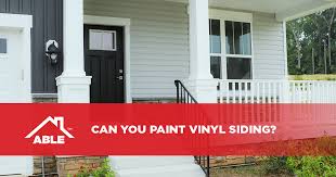 Can You Paint Vinyl Siding Able Roofing