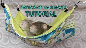 pet hammock tutorial