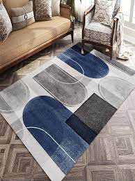 1pc geometric pattern carpet shein