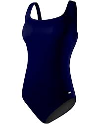 Womens Plus Size Solid Aqua Controlfit Swimsuit
