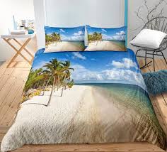 beach duvet cover set king ocean themed