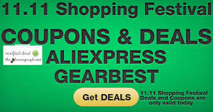 Best 11 11 Deals Coupons Aliexpress Gearbest