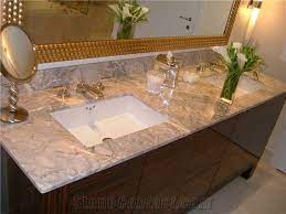 Our assortment of granite vanity tops and cultured marble vanity tops has a way of pulling your bathroom remodel together effortlessly. China Cheap Grey Fior Di Esco Marble Bathroom Vanity Tops China Grey Cultured Marble Vanity Tops Golden Cloud Marble