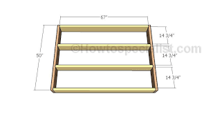 Platform Bed Plans Queen Bed Frame Diy