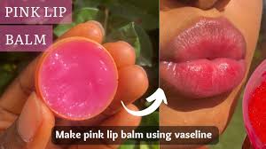 how to make pink lip balm at home