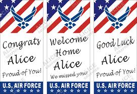custom personalized us air force