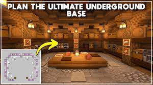 ultimate underground base in minecraft
