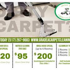 grade a carpet cleaning request a