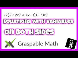 Solving Equation With Variables On Both