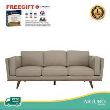 arturo civic 3 seater sofa fabric