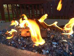 Fire Glass In Your Gas Fire Pit