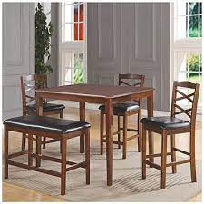 Pub sets are on sale every day at cymax! 5 Piece Bench Pub Set Big Lots Dining Room Sets Pub Table Sets Dining Room Furniture Sets