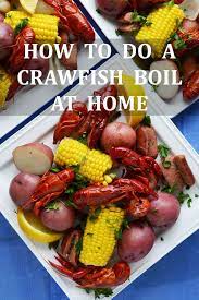 easiest crawfish boil make it at home