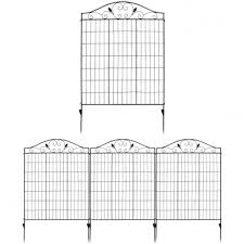 4 Panels Folding Steel Decorative