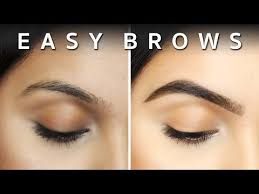 eyebrows easy step by step tutorial