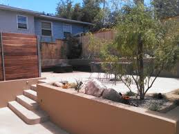 contemporary landscape with custom