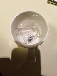 Shot Glass Stuck In Coffee Mug The