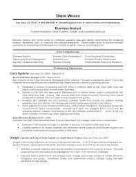 Luxury Sample Business Analyst Resumes Or Business Analyst