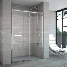 bifold shower doors with side panel