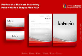 professional business stationery pack