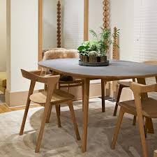 Kona Extending Round Dining Table By