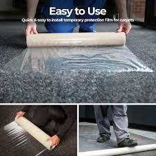 carpet protector film rolls floor