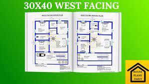 30x40 West Facing Vastu House Design