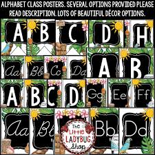 cursive alphabet posters bulletin board