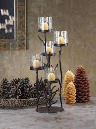 Wrought Iron Candle Holders For