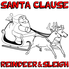 Affordable and search from millions of royalty free images, photos and vectors. How To Draw Santa Clause Reindeers And Flying Sleigh For Christmas How To Draw Step By Step Drawing Tutorials