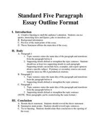 Sample 5 Paragraph Essay Outline 8th Grade Ela Resources Essay