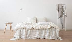 mix and match linen bedding with our