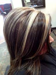 Blonde highlights for long hair layered dark brown hair with blonde highlights chunky blonde highlights are the perfect solution for those who don't want to commit to full on. Pin By Heather Hurt On Hair Hair Hair Hair Styles Hair Dark Hair With Highlights