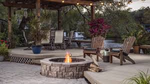 mixed materials in outdoor living