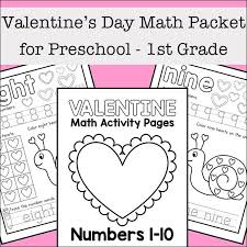 Below you will find over 500 worksheets that are just for kindergarteners and preschool students. Valentine S Day Math Worksheets For Preschool 1st Grade