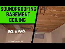Basement Ceiling Soundproofing 4 Diy