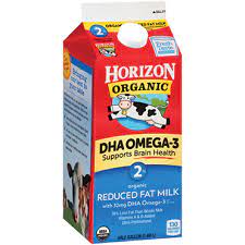 horizon organic 2 milk half gallon