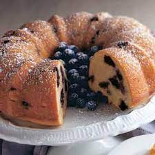 Blueberry Spice Cake gambar png