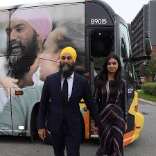 Jagmeet singh and wife gurkiran kaur sidhu are having a baby. Election Campaigns Open With A Thud As Snc Lavalin Bill 21 Steal Spotlight Everything Zoomer