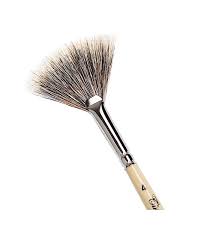 fan brush tintoretto s232 badger hair