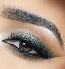 12 green eyeshadow looks for brown eyes