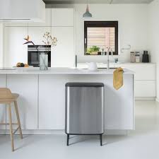 Brabantia Bo Touch Bin Hi 2x30 Litres