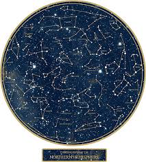 Constellation Night Sky Star Map Wall Decal Star Chart