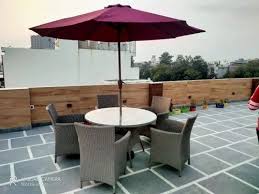 Garden Furniture With Umbrella For Hotel