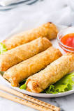 Can I put the Minh egg rolls in the air fryer?